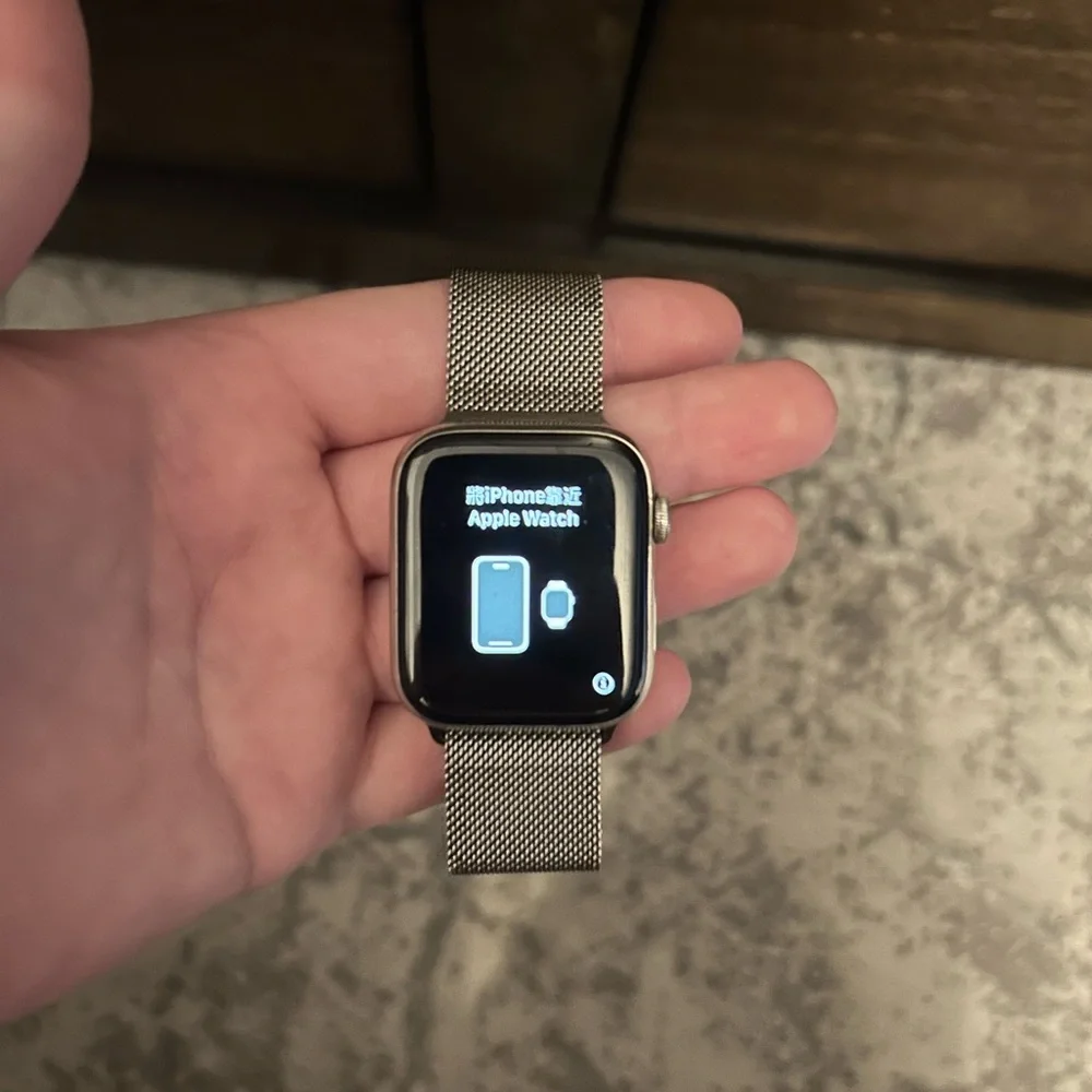 Apple Watch Series 9, Sandless steel